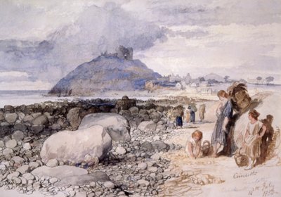Criccieth, Wales by Sir John Gilbert