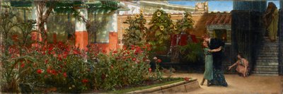 A Hearty Welcome by Sir Lawrence Alma Tadema