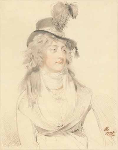 Portrait of Miss Lysons by Sir Thomas Lawrence