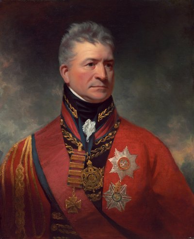Lieutenant-General Sir Thomas Picton by Sir William Beechey