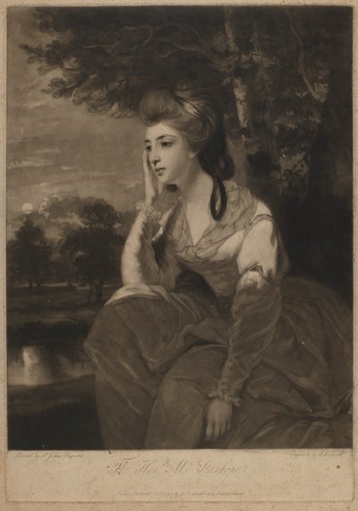 The Honorable Mrs. Stanhope by Smith, John Raphael