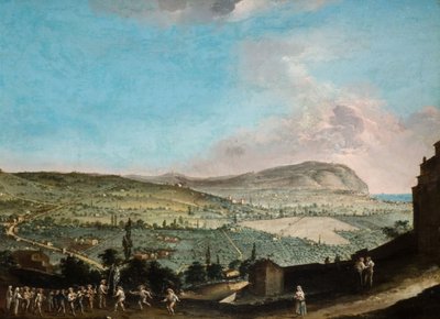 Italian Landscape by Soloman Delane