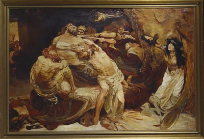 Samson and Delilah by Solomon Joseph Solomon