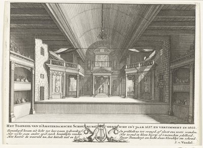 The Theatre of Jacob van Campen by Solomon Savery