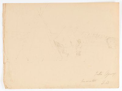 Yankton Agency by Solon H. Borglum
