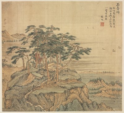 Yutai Peak (Jade Terrace Peak) by Song Xu