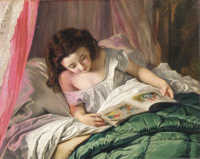 Reading Time by Sophie Gengembre Anderson