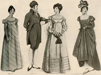Clothing from 1800-1808, 1903, 1937 by Sophie B. Steel