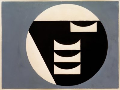 Composition in a Circle by Sophie Taeuber Arp