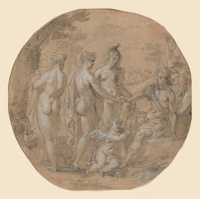 The Judgment of Paris by South German 17th Century