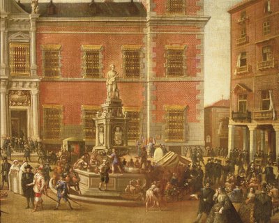 The Court Prison, Madrid by Spanish School