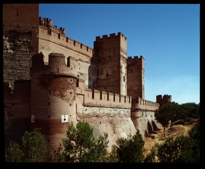 Castle of La Mota by Spanish School