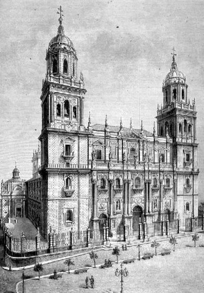 Cathedral of Jaen, Spain by Spanish School
