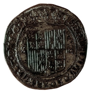 Coin of 4 Spanish Reals of Castile by Spanish School