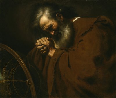Heraclitus, the Weeping Philosopher by Spanish School