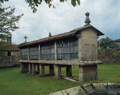 Old attic by Spanish School