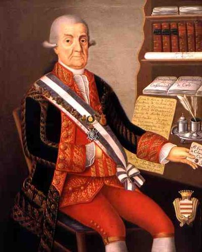 Portrait of Matias Galvez by Spanish School