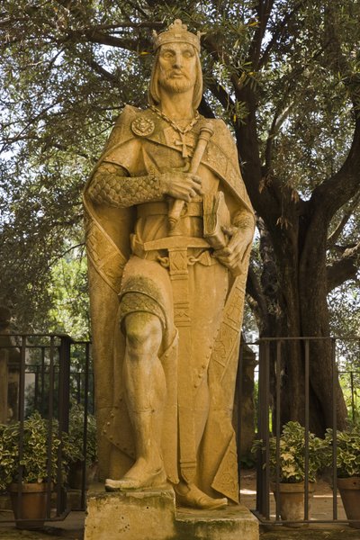 Statue of Alfonso X El Sabio by Spanish School