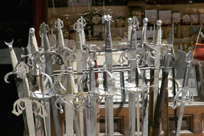 Swords made from Toledo Steel by Spanish School