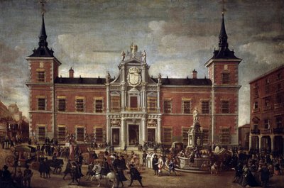 The Court Prison, Madrid by Spanish School