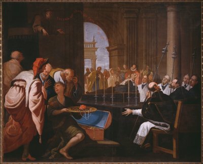 The Miracle of St. Anthony of Padua by Spanish School