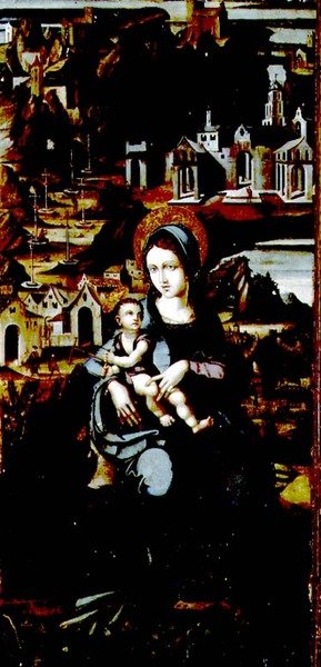 The Virgin of Montserrat by Spanish School