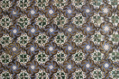 Tile work by Spanish School