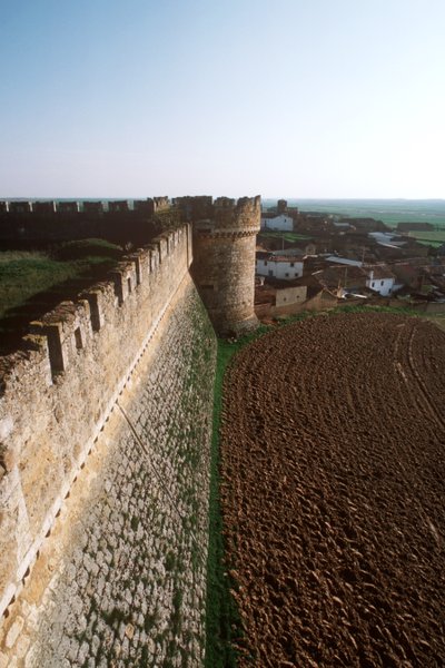 View from the ramparts by Spanish School