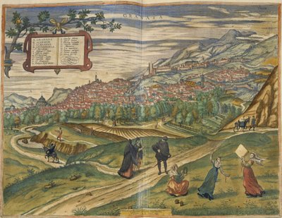 View of Granada by Spanish School