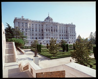 View of the Royal Palace by Spanish School