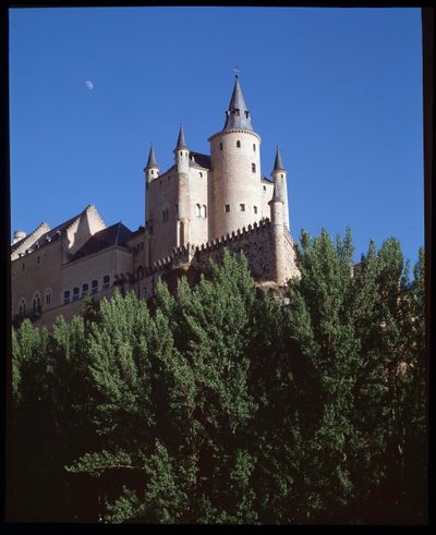 View of the alcazar by Spanish School