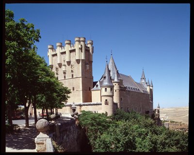 View of the Alcazar by Spanish School
