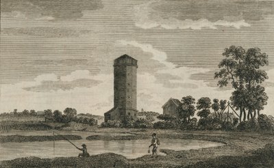 An Ancient Water Tower, in Hampshire, 1786 by Sparrow