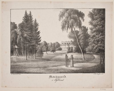 Moesgård in Jutland by Søren Henrik Petersen