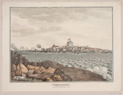 Christiansø. Seen from Græsholmen by Søren L. Lange