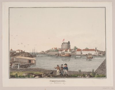 Christiansø. South Harbor by Søren L. Lange