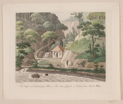 A Chapel at Liselund on Møn by Søren L. Lange