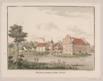 Hesselagergaard on Funen by Søren L. Lange