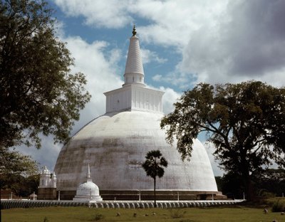 View of Ruwanwelisaya Stupa by Sri Lankan School