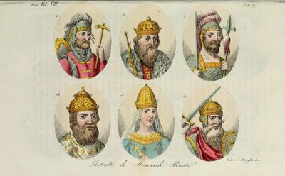 Portraits of the Russian Monarchy by Stanghi Stanghi