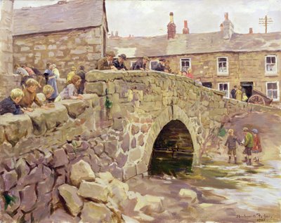 On the Bridge by Stanhope Alexander Forbes