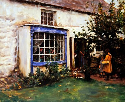 The Blue Window by Stanhope Alexander Forbes