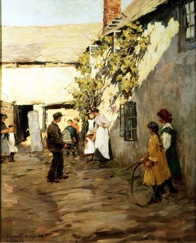 The Itinerant Musician by Stanhope Alexander Forbes