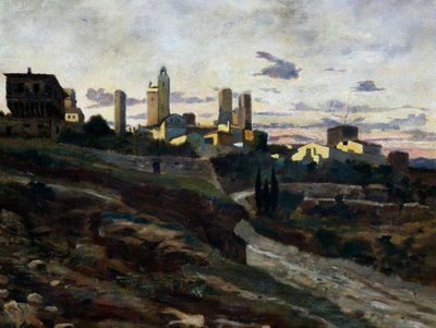 San Gimignano by Stanislao Pointeau