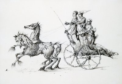 Death in Barouche by Stanislas Lepine