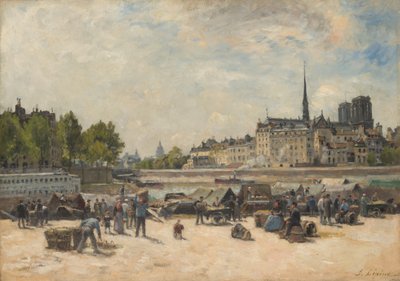 The Apple Market by Stanislas Lepine
