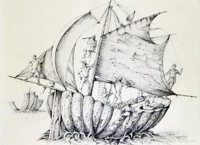 The Ship, c1850-1890 by Stanislas Lepine