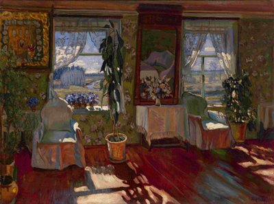 Interior by Stanislav Yulianovich Zhukovsky