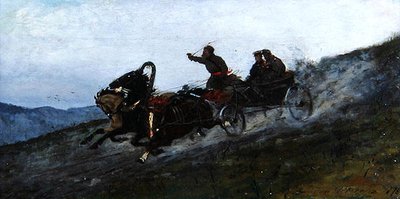 Siberian Troika, Urals by Stanislaw Ignacy Witkiewicz
