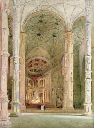 Belem Cathedral by Stanley Inchbold